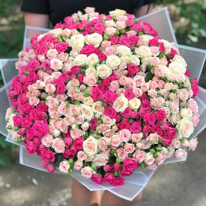 101 кустовая роза в Королёве