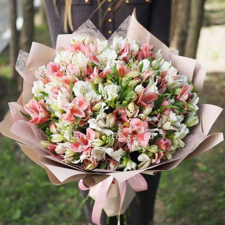 Букет альстромерий "ВАУ" в Королёве