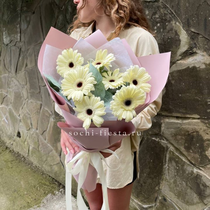 Букет голландских гербер  в Королёве