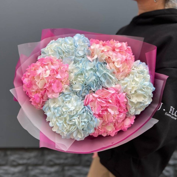 Букет гортензий "Тоника №2" в Королёве