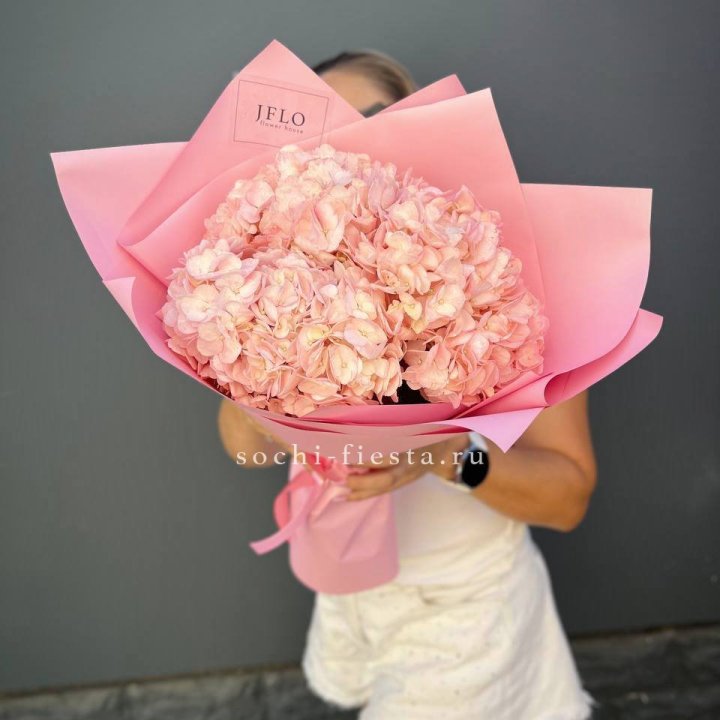 Букет гортензий "Крем" в Королёве