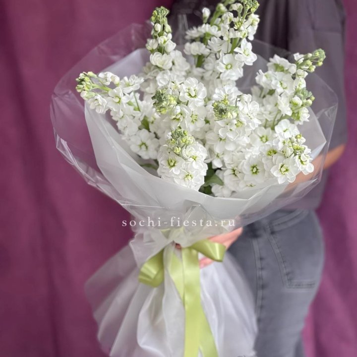 Букет ароматной маттиоллы №1 в Королёве