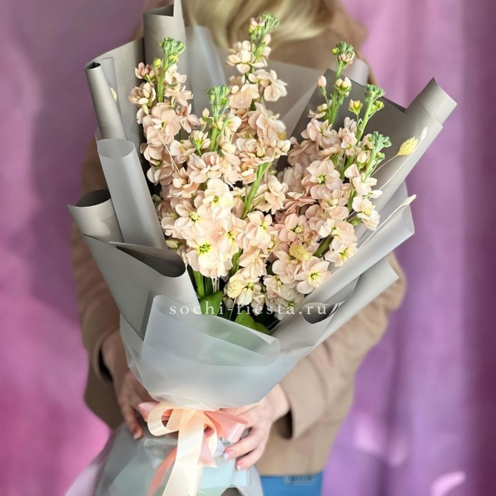 Букет ароматной маттиоллы №2 в Королёве