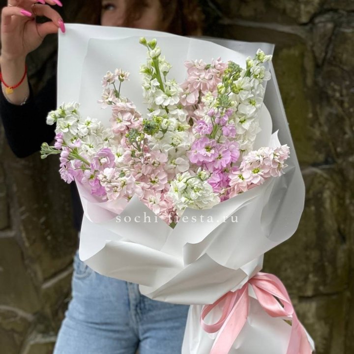 Букет маттиол №1 в Королёве