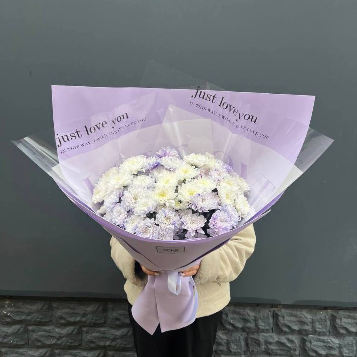 9 воздушных хризантем в Королёве