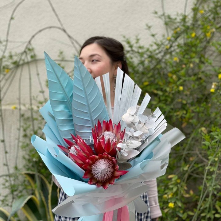 Букет из протеи "Клеопатра-2" в Королёве