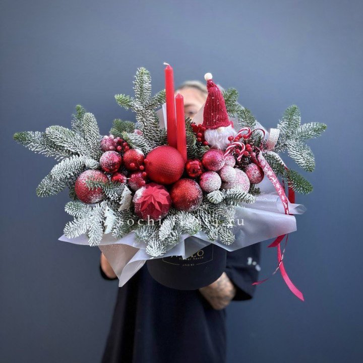 Композиция "Мери крисмас ред" в Королёве