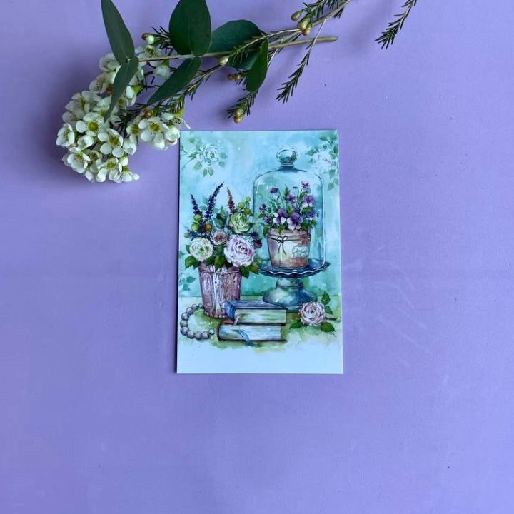 Открытка к букету "Книги" в Королёве