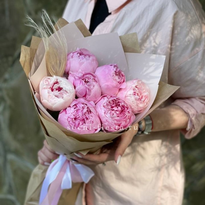 Букет пионов "Венди" в Королёве