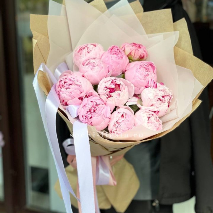 11 пионов в оформлении в Королёве