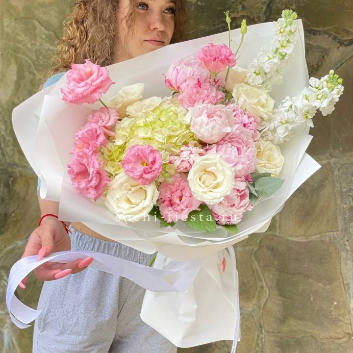 Букет с пионами №3 в Королёве
