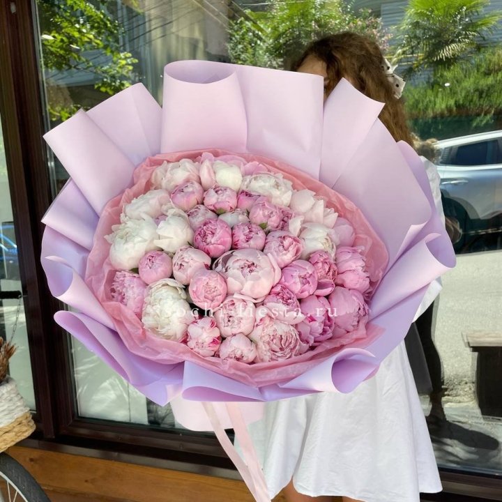 51 розовый пион в Королёве