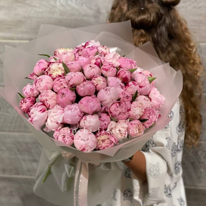 51 розовый пион в Королёве