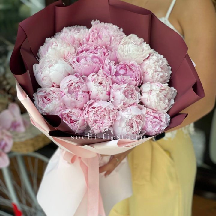Букет с пионами №5 в Королёве