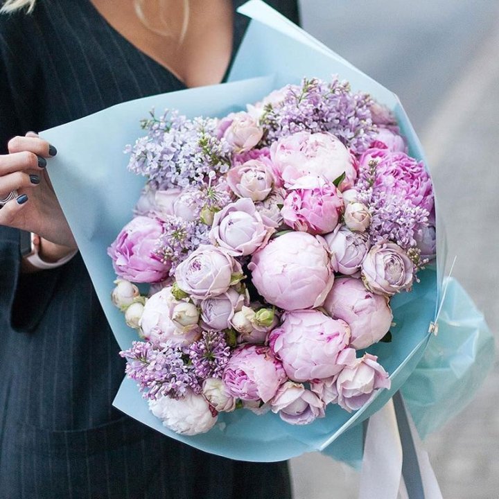 Букет "Блю логан" в Королёве