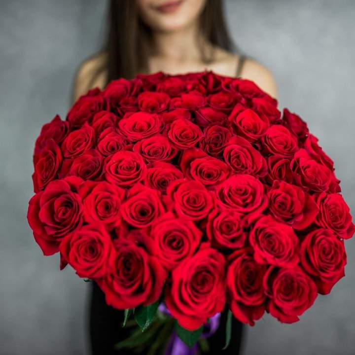 51 красная роза в Королёве