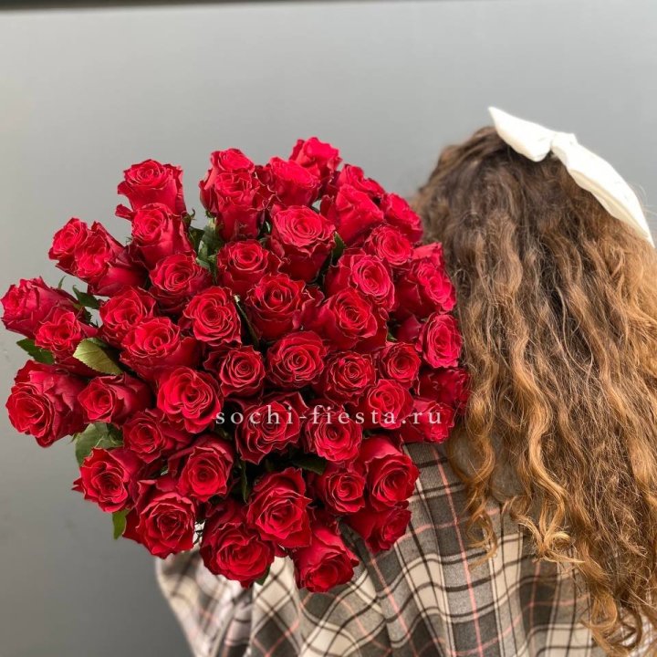 51 красная роза в Королёве