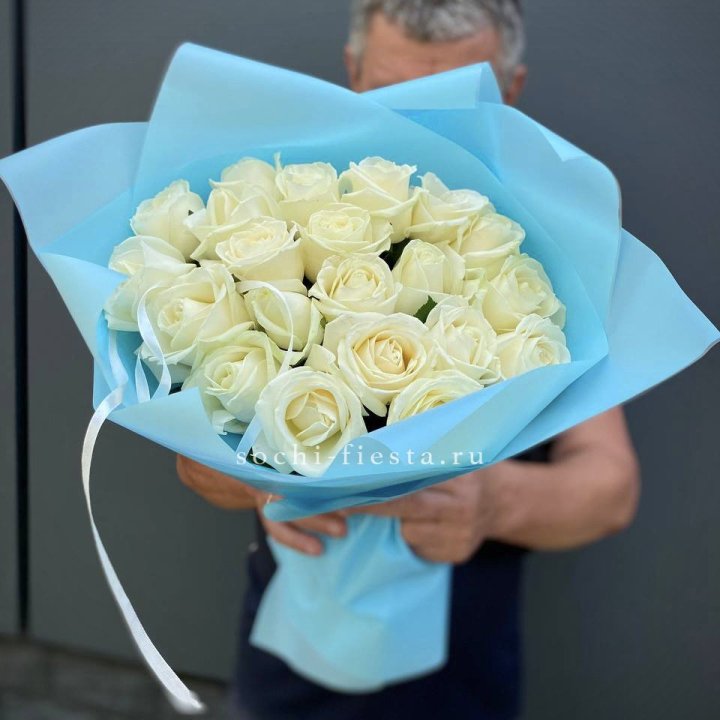 21 белая роза в Королёве