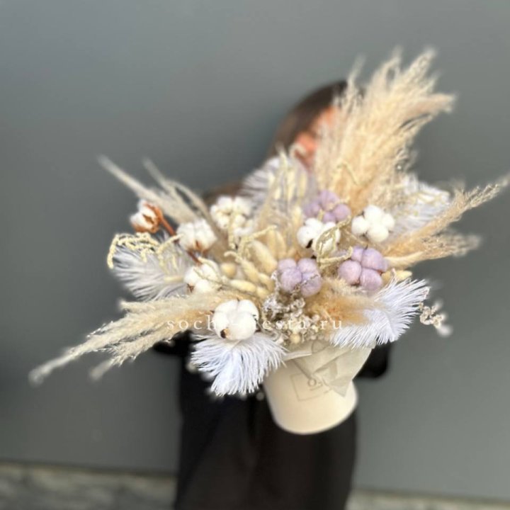 Авторский бокс с сухоцветами №3 в Королёве