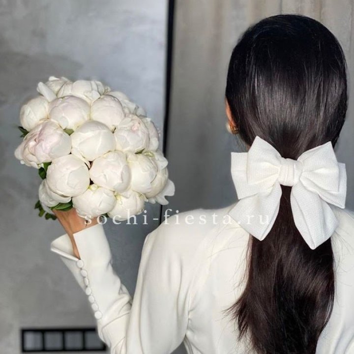 Свадебный букет пионов в Королёве