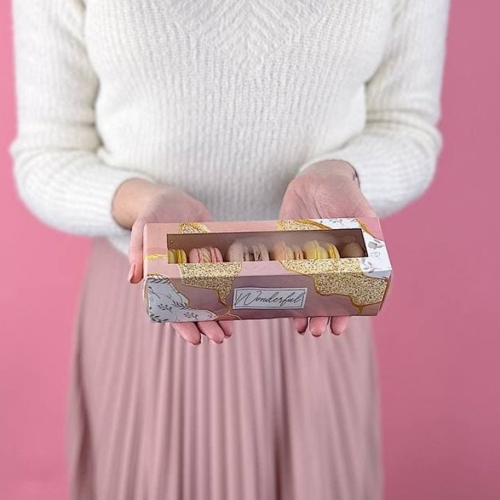 Коробка макаронс 5 шт. в Королёве