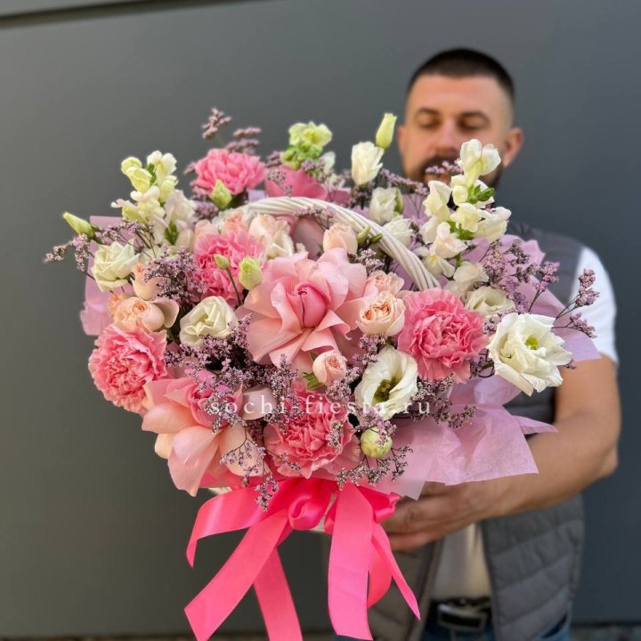 Цветочная корзина №1 в Королёве