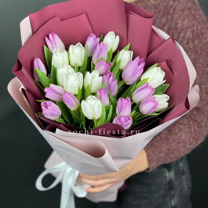 25 тюльпанов микс в Королёве