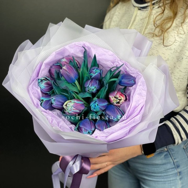 Букет тюльпанов "Пандора" в Королёве