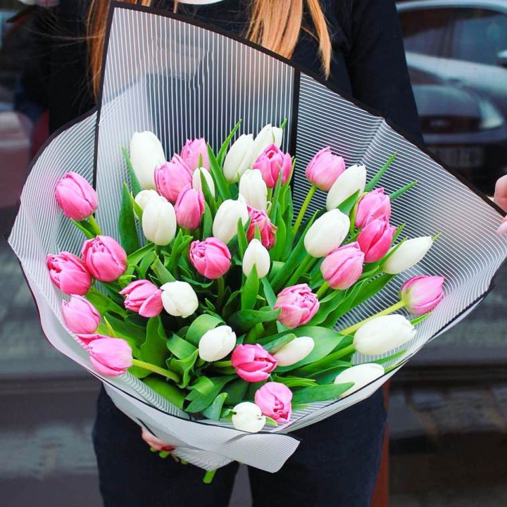 29 тюльпанов микс в Королёве