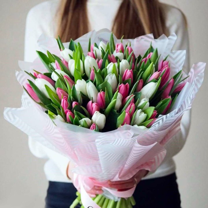 Букет тюльпанов "Лолита" в Королёве