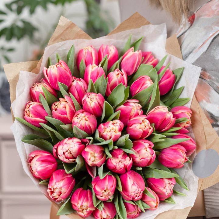 Букет пионовидных тюльпанов в Королёве